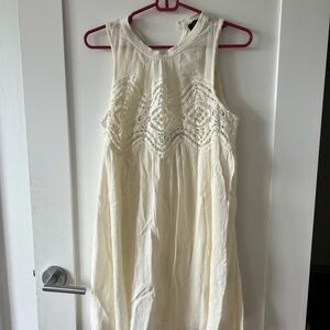 NWOT beautiful offwhite/cream dress size S